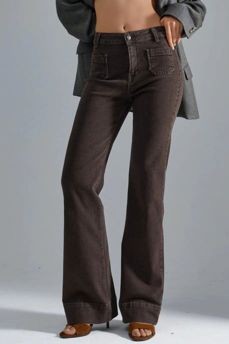 Hoge Taille Flared Jeans - Image 1