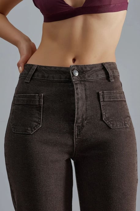 Hoge Taille Flared Jeans - Image 6