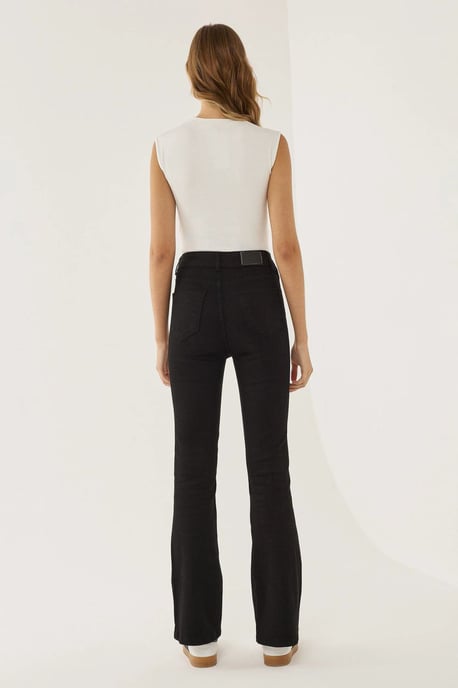 Normale Taille Flare Jeans - Image 4