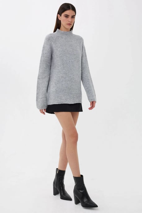 Oversized Hoge Hals Trui - Image 2