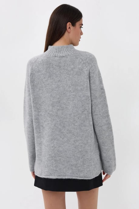 Oversized Hoge Hals Trui - Image 4
