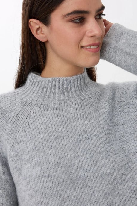 Oversized Hoge Hals Trui - Image 5