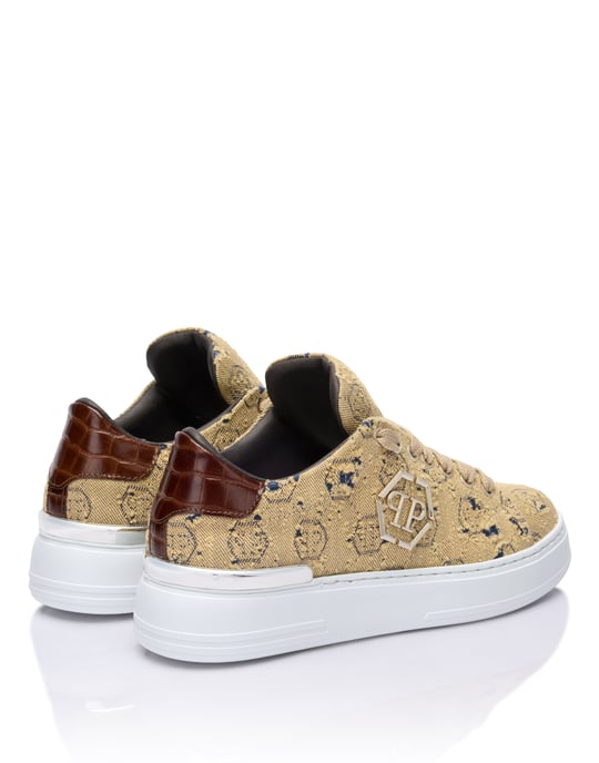 Low-Top Sneakers Jacquard Monogram - Image 3