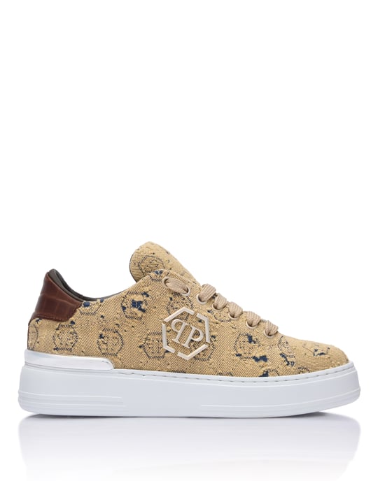 Low-Top Sneakers Jacquard Monogram - Image 5