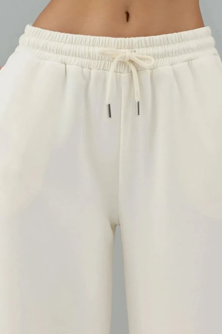 Zachte Modal Touch Wijde Leg Sweatpants - Image 3