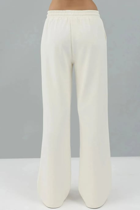 Zachte Modal Touch Wijde Leg Sweatpants - Image 4