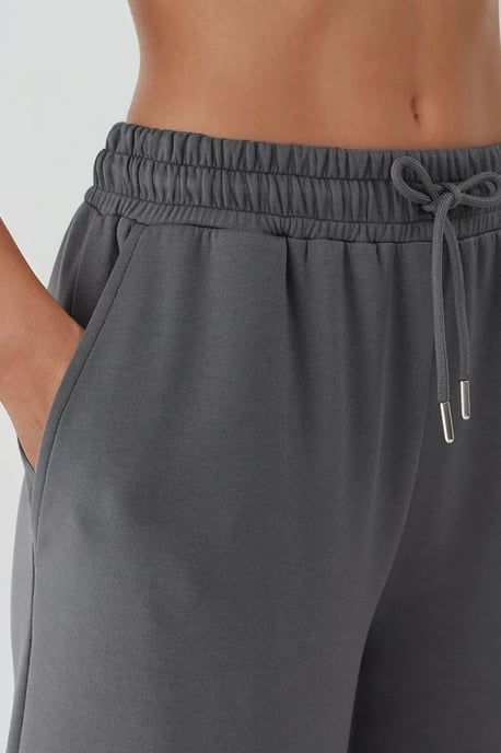 Zachte Modal Touch Wijde Leg Joggingbroek - Image 3