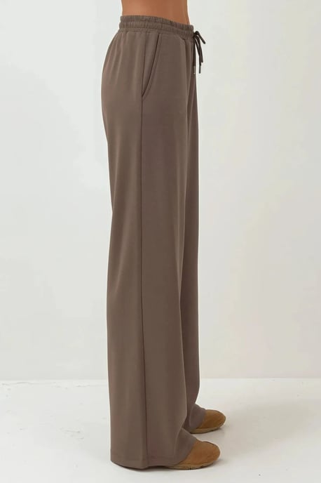 Zachte Modal Touch Wide Leg Sweatpants - Image 5
