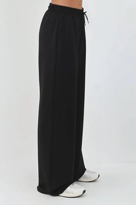Zachte Modal Touch Wijde Pantalon - Image 3