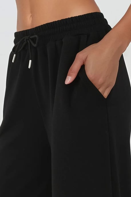 Zachte Modal Touch Wijde Pantalon - Image 4