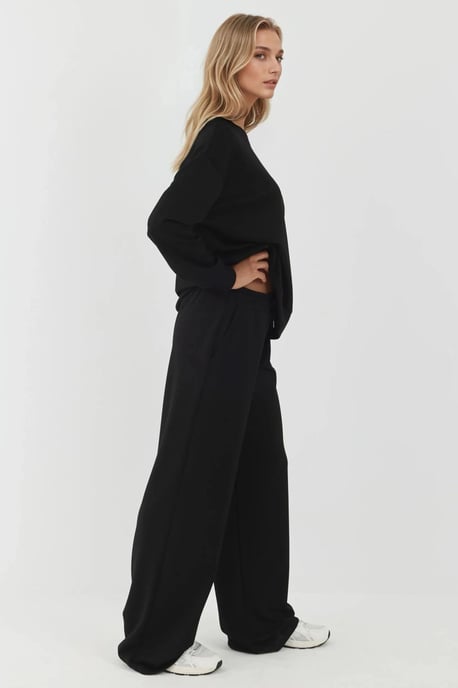 Zachte Modal Touch Wijde Pantalon - Image 5