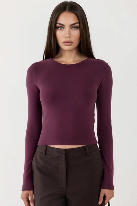 Lange Mouwen Crew Neck Blouse - Image 5