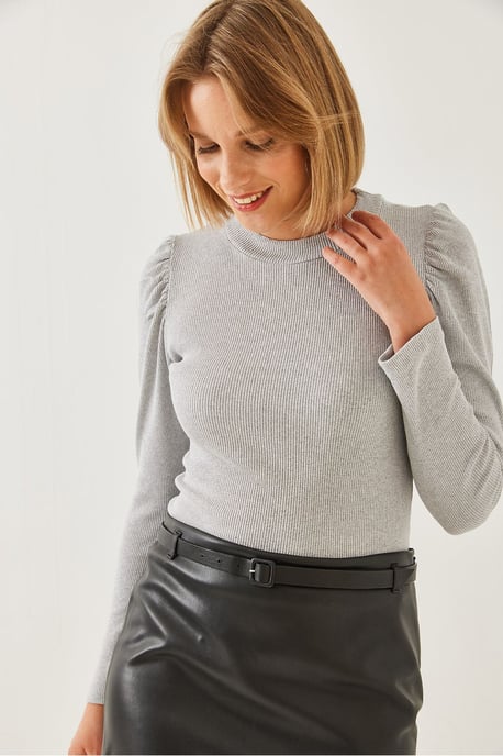 Draperige Basis Top met Detail - Image 6