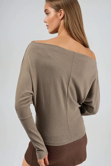 Boothals Blouse met Steenhanger - Image 2
