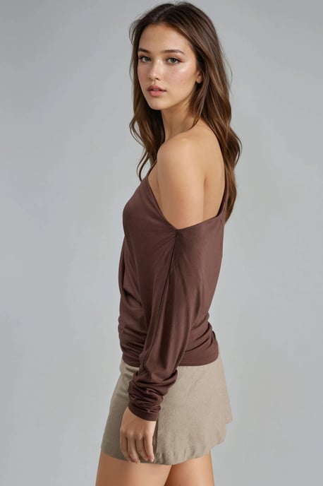 Boothals Drape Blouse - Image 2