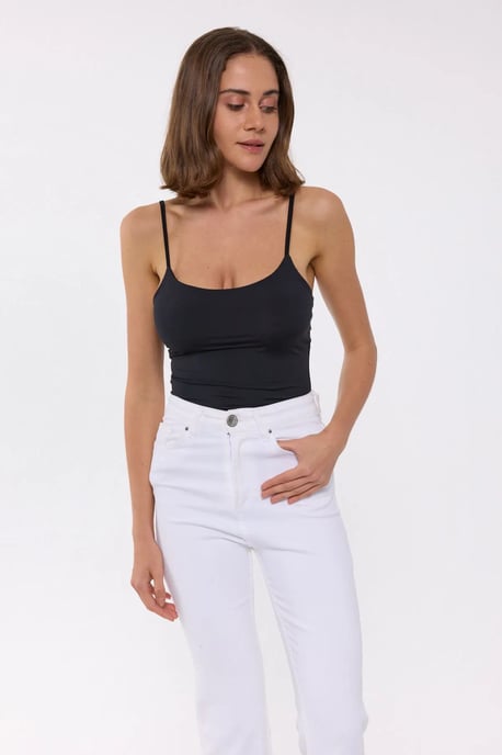 Basis Geweven Spaghetti-Top Body - Image 4
