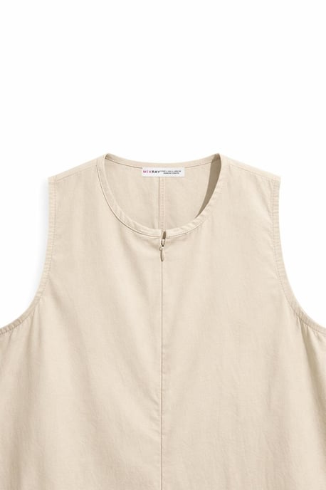 Maxi-jurk met Kraag en Rimpeldetails - Image 2