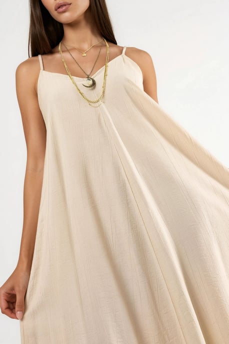 V-hals Midi Slipdress - Image 6