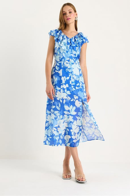 Midi-jurk met Ruffle Detail - Image 2