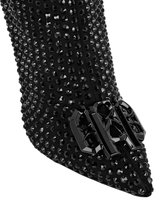 Laarzen Hakken Overknees Gothic Plein - Image 3