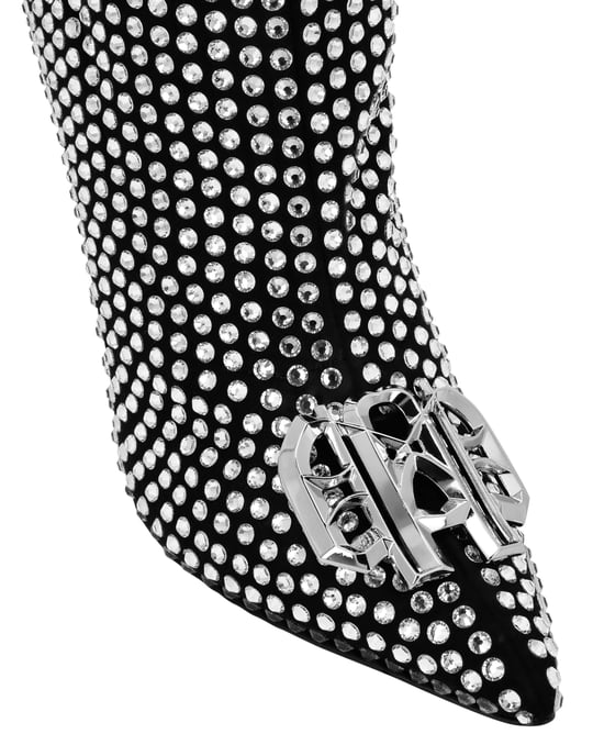 Laarzen Hakken Overknees Gothic Plein - Image 3