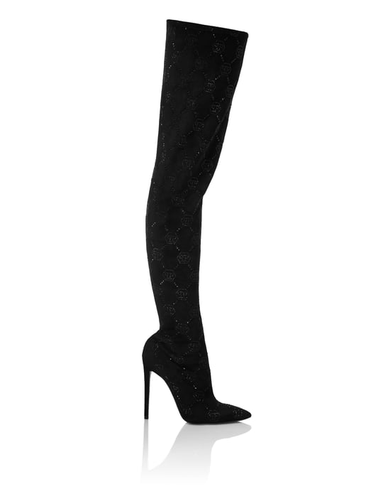 Laarzen Hakken Overknees Monogram - Image 2