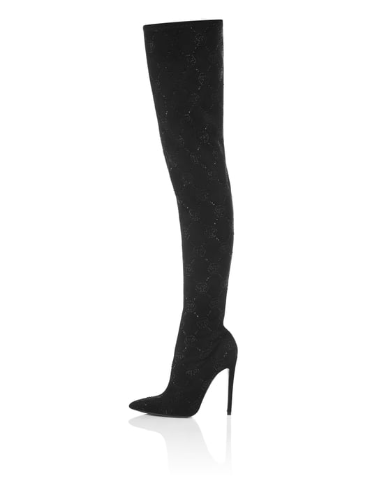 Laarzen Hakken Overknees Monogram - Image 5