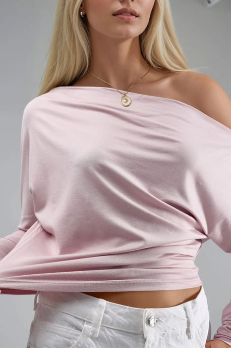 Boothals Drapé Blouse - Image 6