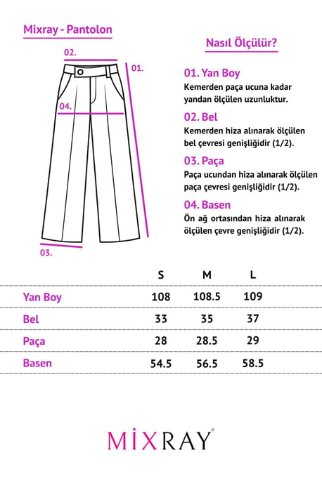 Hoge Taille Rechte Pijpen Broek - Image 6