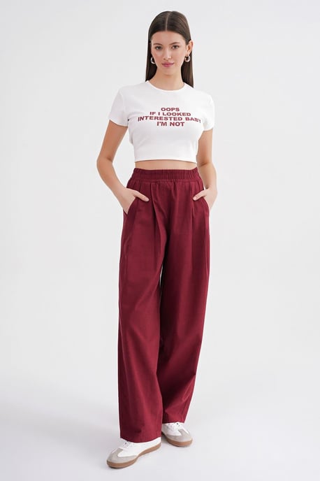 Rechstreekse Linnen Broek - Image 2