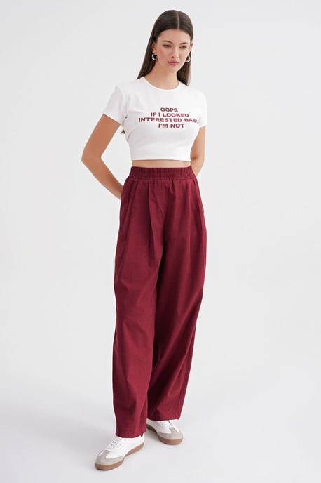 Rechstreekse Linnen Broek - Image 3