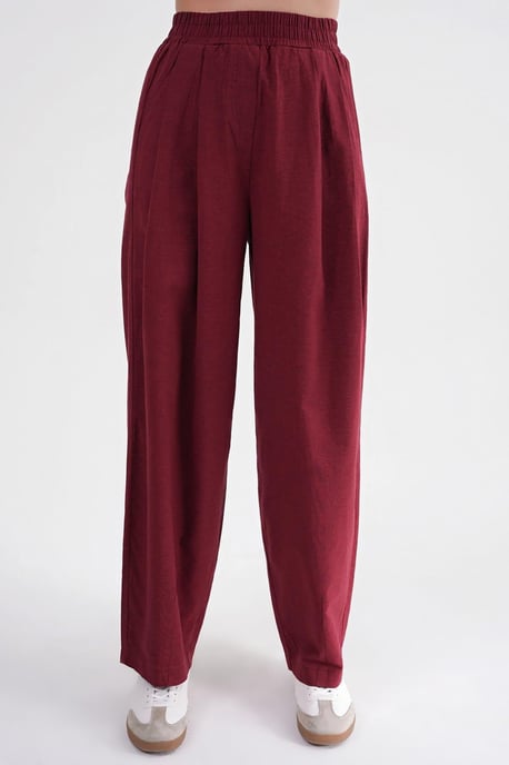 Rechstreekse Linnen Broek - Image 4
