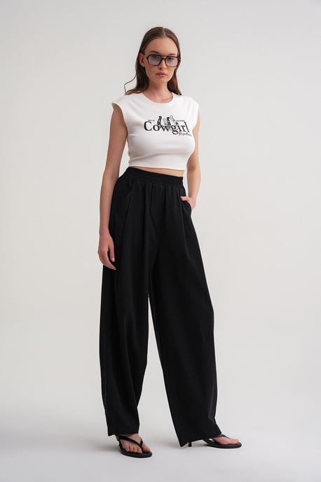 Rechtaf Fit Linnen Broek - Image 3