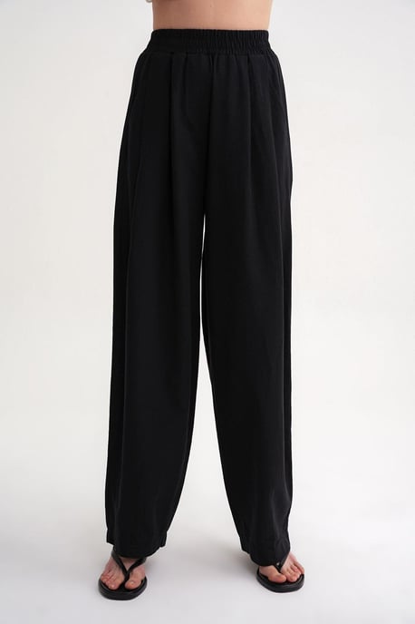Rechtaf Fit Linnen Broek - Image 4