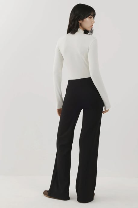 Elastische Hoge Taille Wijde Pantalons - Image 5