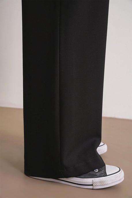 Hoge Taille Palazzo Broek met Zakken - Image 6