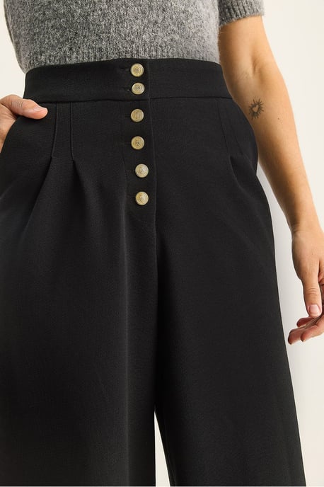 Hoge Taille Brede Pantalon Palazzo - Image 6
