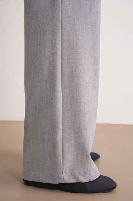 Hoge Taille Palazzo Broek met Zakken - Image 5