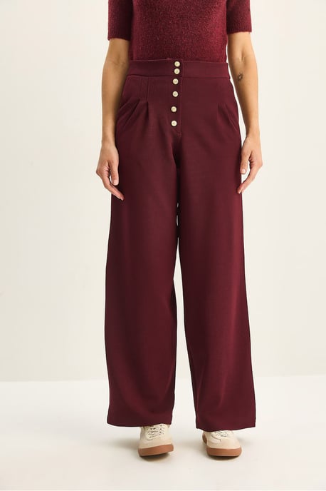 Hoge Taille Wijde Pantalonbroek - Image 5