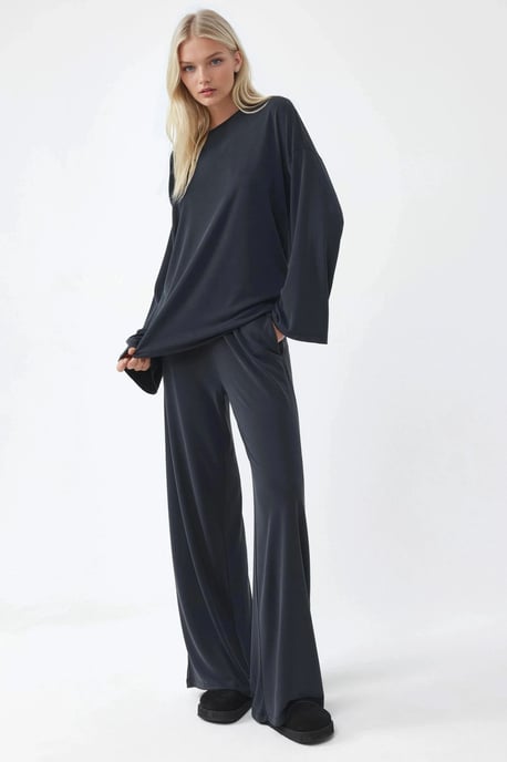 Rechttrekkende Broek met Elastische Taille - Image 3
