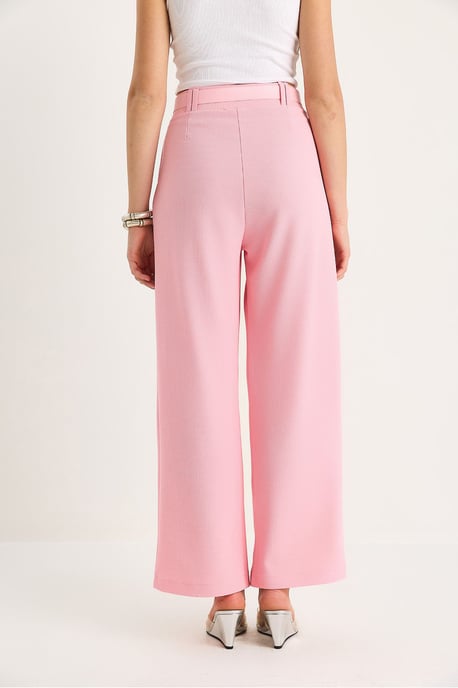 Gesp Breit Leg Tricot Broek - Image 6