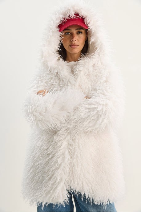 Oversized Hoody van Nepbont Jas - Image 3