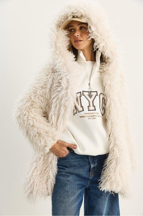 Oversize Hoodie Neppelsen Jasje - Image 3
