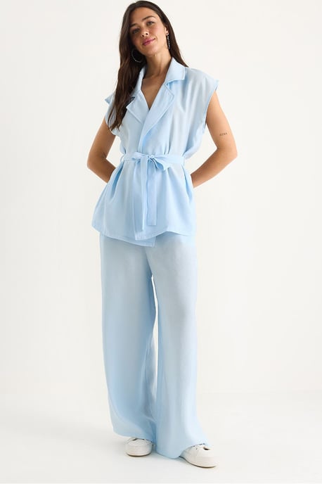 Vest en Wijde Pantalon Set - Image 1