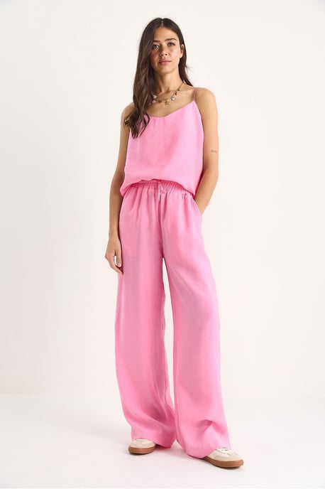Mouwloze Camisole en Wijde Broek Coord Set - Image 2