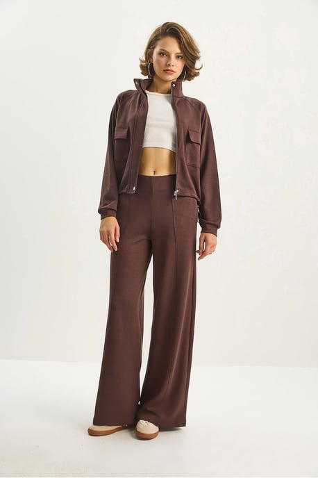 Jas-Broek Viscose Mix Twee-delige Coördinaat Set - Image 2