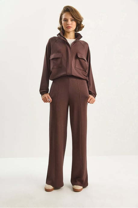 Jas-Broek Viscose Mix Twee-delige Coördinaat Set - Image 4