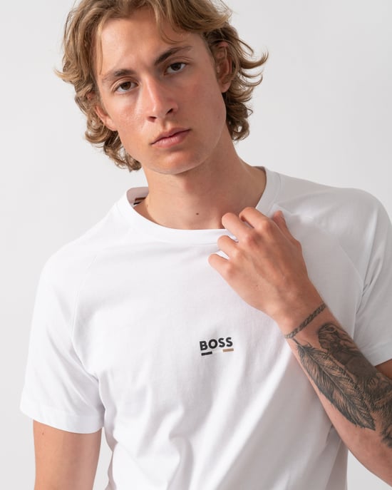 Strand T-Shirt Slim Fit T-Shirt in Wit - Image 4