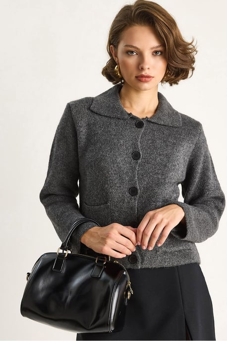 Gebreide Vest met Zakken - Image 1