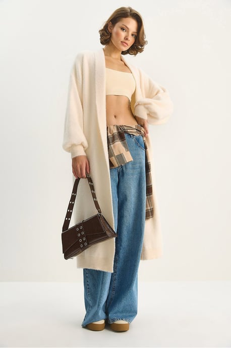 Overmaat Brei Cardigan - Image 1